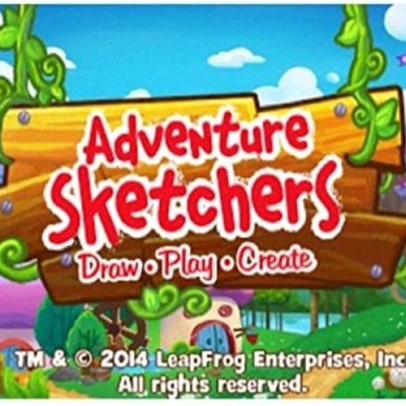 LEAPFROG ADVENTURE SKETCHERS DRAW PLAY CREATE MULTI PLATFORM GAME SEALED BOX! - Picture 3 of 12